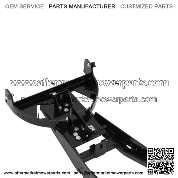 Black 72" Straight Blade UTV Snow Plow Kit For CF-Moto ZFORCE 800 2014-2020 - Image 3