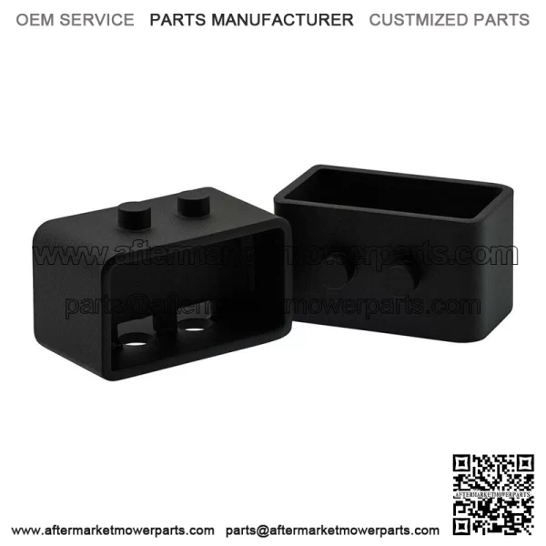 Fits 2004-2020 Ford F-150 4WD Steel 1.5" Rear Lift Leveling Kit Blocks + U-Bolts - Image 2