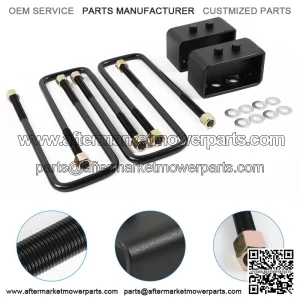 2pcs 3" Rear Leveling Lift Kit Fits For 2004-2020 Ford F150 F-150 2WD 4WD Black