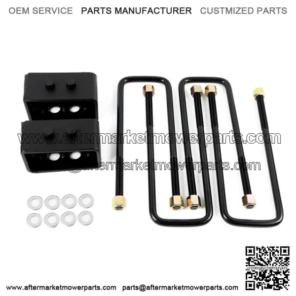 2pcs 3" Rear Leveling Lift Kit Fits For 2004-2020 Ford F150 F-150 2WD 4WD Black - Image 2