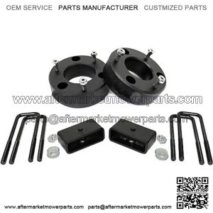 3 in Front and 1 in Rear Leveling lift kit that is compatible with 2007-2019 Chevy Silverado Sierra GMC