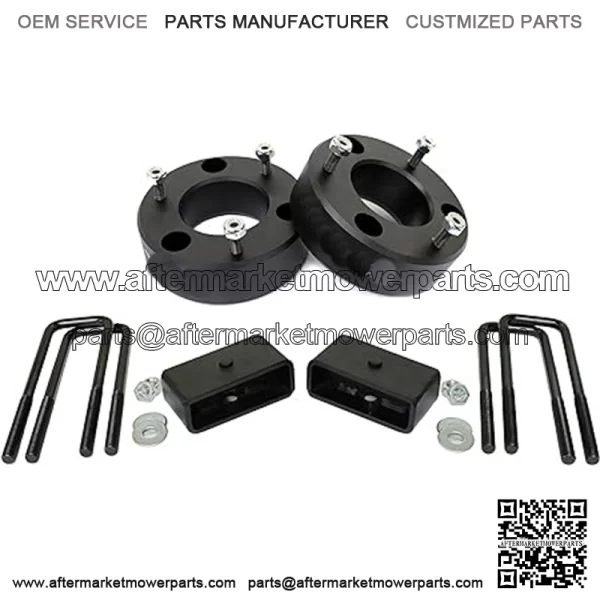 3 in Front and 1 in Rear Leveling lift kit that is compatible with 2007-2019 Chevy Silverado Sierra GMC