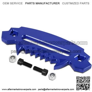 10"BLUE ALUMINUM HAWSE FAIRLEAD FOR SYNTHETIC WINCH ROPE GUIDE 4X4 OFFROAD ATV