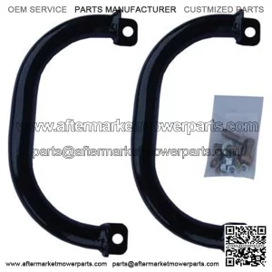 Set Of 2 Black Grab Handle Set Universal Fit