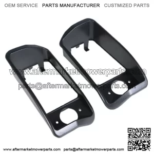 For Club Car Golf Cart DS Black Headlight Bezels Driver 1016880 1016879 1993+