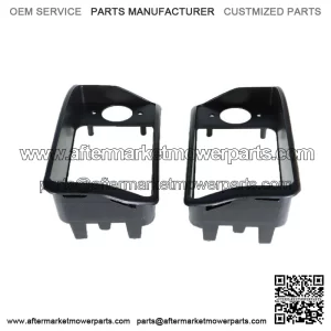 For Club Car Golf Cart DS Black Headlight Bezels Driver 1016880 1016879 1993-UP
