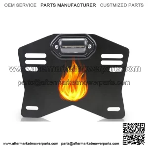 Universal LED License Plate Light Holder for ATV/UTV Can Am X3 Polaris RZR 1000 For: More than one vehicle