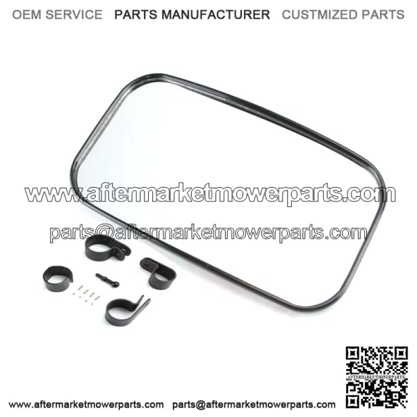 Black 1.75" Roll Bar UTV Rear View Mirrors For Polaris Polaris RZR XP Arctic Cat For: More than one vehicle