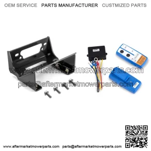For UTV Kawasaki Teryx/4 750 800 Winch Mounting Plate W/ Winch Remote Control For: More than one vehicle