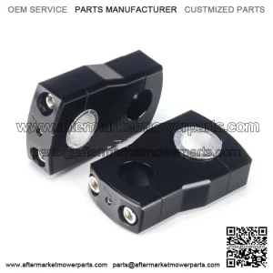 2" Pivoting Bar Risers for 7/8" 1 1/8" Handlebar for POLARIS RANGER 500 700 800 Fits: Yamaha
