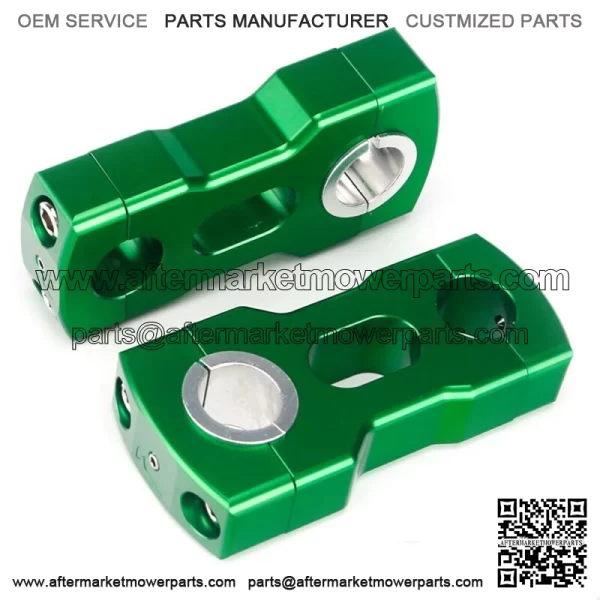 Aluminum Handlebar Riser Mount Clamp For ATV 7/8" 11/8" Bar Pivoting Risers  Fits: Yamaha - Image 3