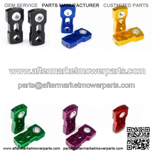 ATV Pivoting Handlebar Risers 3" for Polaris RZR Ranger Arctic 7/8" & 11/8" Bar Fits: Yamaha