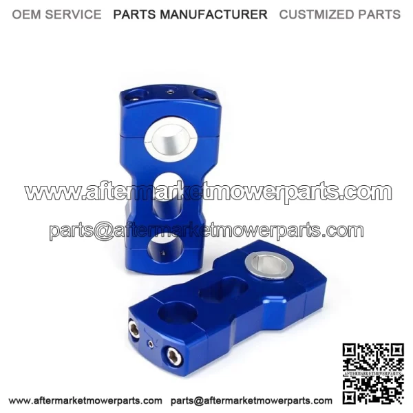ATV Pivoting Handlebar Risers 3" for Polaris RZR Ranger Arctic 7/8" & 11/8" Bar Fits: Yamaha - Image 3