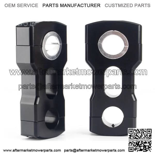 ATV Pivoting Handlebar Risers 3" for Polaris RZR Ranger Arctic 7/8" & 11/8" Bar Fits: Yamaha - Image 4