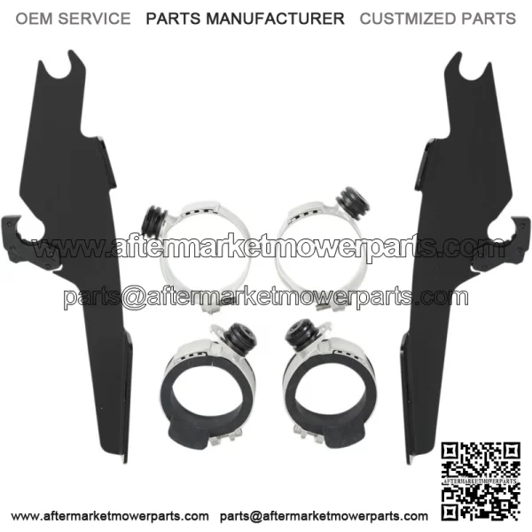 Trigger-Lock Mount Kit for Fats/Slim Windshields MEB8980