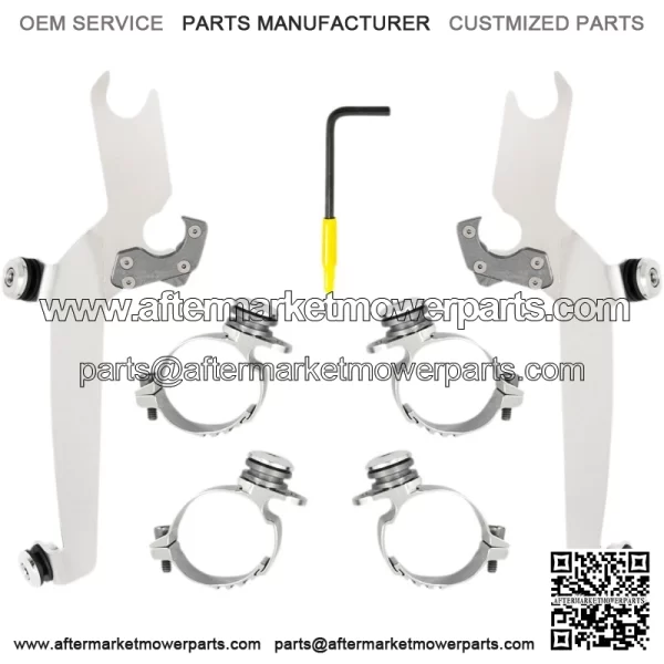 Sportshield Trigger-Lock Complete Mount Kit Polished MEK2055