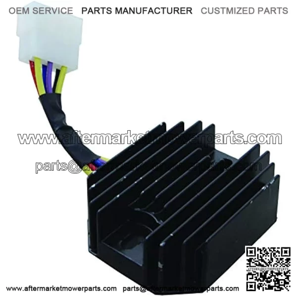 New Regulator 12 Volt Rectifier Assembly Compatible With John Deere 240 245 Lawn Tractor 345 F525 F735 GX345 LX176 LX188 LX279 X495 X575 X700 X720 X724 X728 CX CS TS Gator AM101046 AM126304