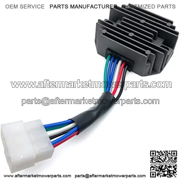 Voltage Regulator Rectifier Replacement 435-180 for John Deere 240 245 265 Lawn Tractor 345 F525 F735 Gx345 Cs Cx AM108848 AM126304 Ts Gator M70121 M97348 14029 Lx176 X495 X575 X700 X720