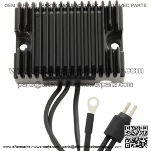Drag Black Solid State Voltage Regulator 22A Harley XL Sportster 1991 74523-91 (For: Harley-Davidson)