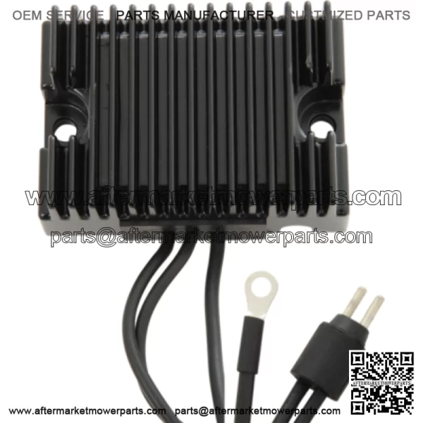 Drag Black Solid State Voltage Regulator 22A Harley XL Sportster 1991 74523-91 (For: Harley-Davidson)