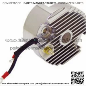 Chrome 12 Vt Solid State Voltage Regulator Generator End Cover Harley Sportster (For: Harley-Davidson)