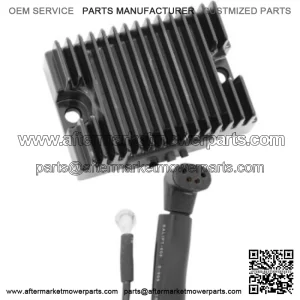 Black Solid-State Voltage Regulator Harley Shovelhead 1970-1975 (For: Harley-Davidson)