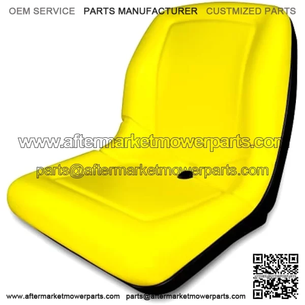 TRAC SEATS (2 Seats) Yellow Seat for John Deere Gator CS TS TX 4X2 AM133476 - High Back Seats - Image 3