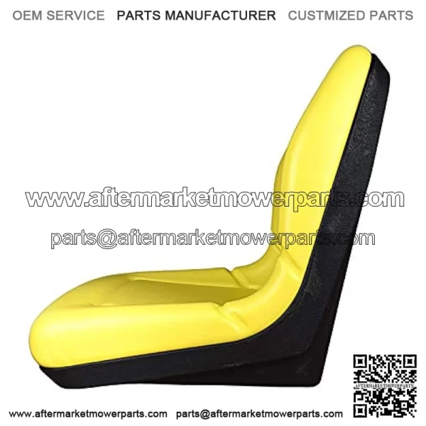 TRAC SEATS (2 Seats) Yellow Seat for John Deere Gator CS TS TX 4X2 AM133476 - High Back Seats - Image 4
