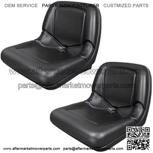 TRAC SEATS (2 Seats) Black Seat for John Deere Gator CS TS TX 4X2 AM133476