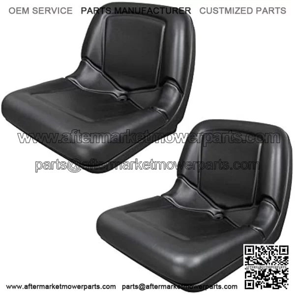 TRAC SEATS (2 Seats) Black Seat for John Deere Gator CS TS TX 4X2 AM133476