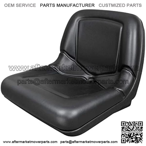 TRAC SEATS (2 Seats) Black Seat for John Deere Gator CS TS TX 4X2 AM133476 - Image 2