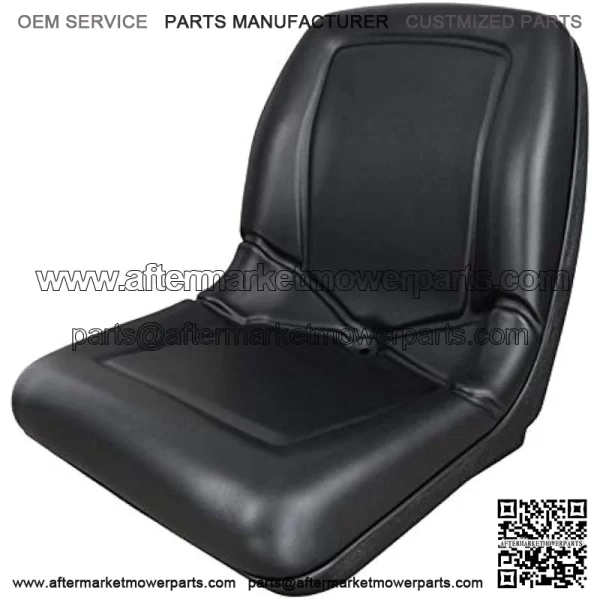 TRAC SEATS (2 Seats) Black High Back Seat for John Deere Gator CS TS TX 4X2 AM133476 - Image 2