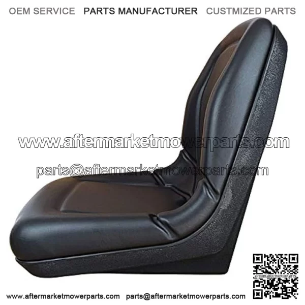 TRAC SEATS (2 Seats) Black High Back Seat for John Deere Gator CS TS TX 4X2 AM133476 - Image 4