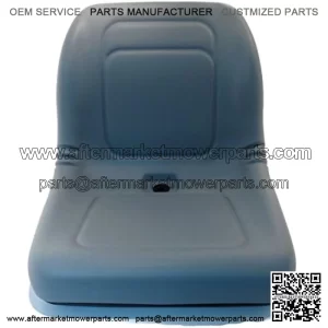 New Grey HIGH Back SEAT w/Pivot Rod Bracket for John Deere Gator CS CX Utility