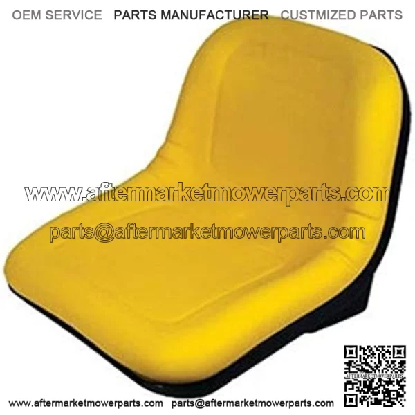 Yellow Seat Fits John Deere CS 4x4 4x2 6x4 Turf Trail AM133476 AM129968 Fits Gator - Image 2
