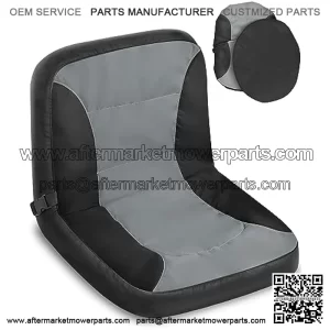 Riding Lawn Mower Seat Cover with Waterproof Cover, Durable Polyester Universal Lawn Mower Seat Cover Compatible with John Deere, for Craftsman, for Cub Cadet, for Kubota (Splicing,Medium)