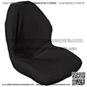 Seat Covers, Black Seat Covers Compatible with John Deere Gator Bucket Seats Set of Two.