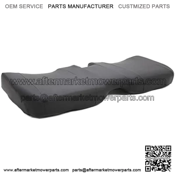 Seat Bottom Cushion Compatible with John Deere XUV 615E XUV 625i XUV 815E XUV 825E S4 XUV 825i S4 XUV 825M S4 XUV 855D S4 XUV 855E XUV 855M S4 Gator Replacement for AM140946 Black Plastic