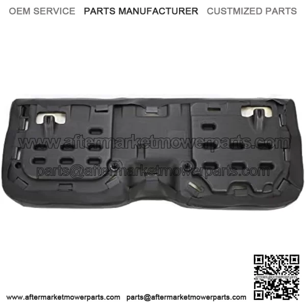 Seat Bottom Cushion Compatible with John Deere XUV 615E XUV 625i XUV 815E XUV 825E S4 XUV 825i S4 XUV 825M S4 XUV 855D S4 XUV 855E XUV 855M S4 Gator Replacement for AM140946 Black Plastic - Image 5