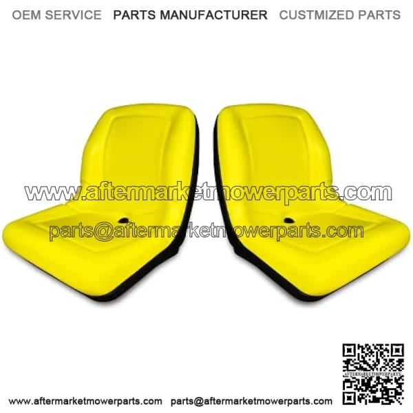 TRAC SEATS (2 Seats) Seats for John Deere Gator TX 4X2 Turf 4X2 HPX XUV 850D, E Gator, Turf, TE Gator Turf Electric, TH Turf, 4X4 Trail, TH 6X4 Diesel - VG11696 - High Back Seats - Image 2